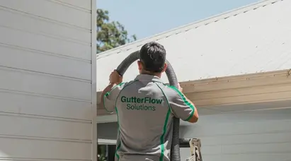 Ground-based gutter vac across NSW
